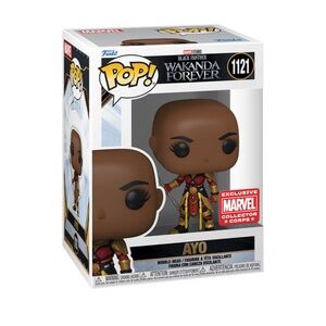 Ayo #1121 Black Panther Wakanda Forever Marvel Funko Pop! Collector Exclusive
